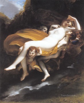 Desnudo Painting - Psych enleve par les zephyrs Desnudo romántico Pierre Paul Prud hon